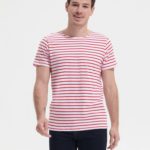 Футболка Miles Men белая с красным 4