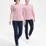 Футболка Miles Women белая с красным 5