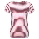 Футболка Miles Women белая с красным 2