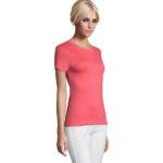 Футболка женская Regent Women, розовая (коралловая) 5