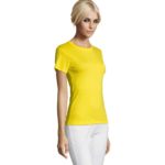 Футболка женская Regent Women, лимонно-желтая 5