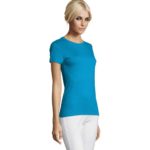 Футболка женская Regent Women, ярко-бирюзовая 5