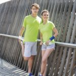 Футболка унисекс Sporty 140, оранжевый неон 7