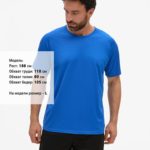 Футболка унисекс Sporty 140, ярко-синяя 3