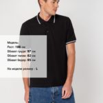 Рубашка поло Virma Stripes, черная 5