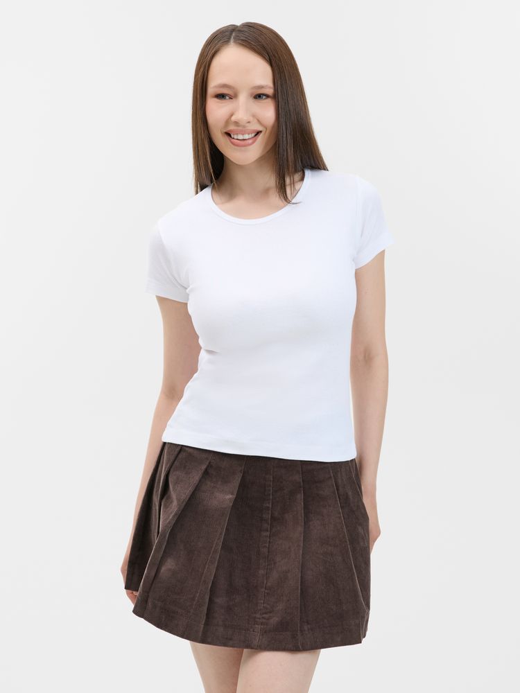 Футболка женская с круглым вырезом Lady 220 белая 4