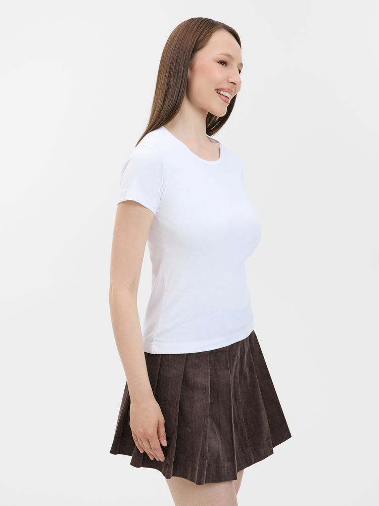 Футболка женская с круглым вырезом Lady 220 белая 5