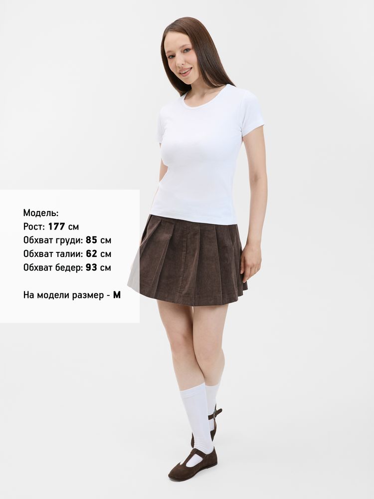 Футболка женская с круглым вырезом Lady 220 белая 7