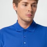Рубашка поло мужская Summer 170, ярко-синяя (royal) 7