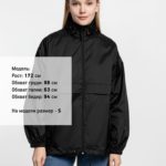Ветровка из нейлона Surf 210, черная 6