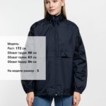 Ветровка из нейлона Surf 210, темно-синяя (navy) 10