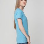 Футболка женская T-bolka Lady, голубая 6