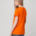 Футболка женская T-bolka Lady, оранжевая 7
