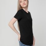 Футболка женская T-bolka Lady, черная 6