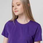 Футболка женская T-bolka Lady, фиолетовая 8