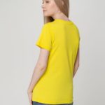 Футболка женская T-bolka Lady, желтая 7