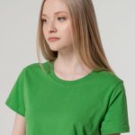 Футболка женская T-bolka Lady, ярко-зеленая 8