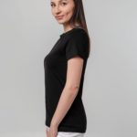 Футболка женская T-bolka Stretch Lady, черная 7