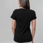 Футболка женская T-bolka Stretch Lady, черная 6