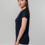 Футболка женская T-bolka Stretch Lady, темно-синяя (navy) 7