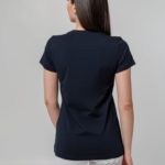 Футболка женская T-bolka Stretch Lady, темно-синяя (navy) 6