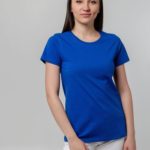 Футболка женская T-bolka Stretch Lady, ярко-синяя (royal) 5