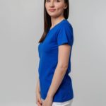 Футболка женская T-bolka Stretch Lady, ярко-синяя (royal) 6