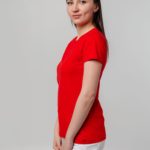 Футболка женская T-bolka Stretch Lady, красная 7