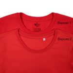 Футболка женская T-bolka Stretch Lady, красная 3