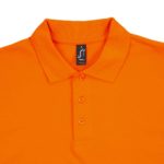 Рубашка поло мужская Spring 210, оранжевая 3
