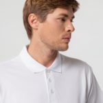Рубашка поло мужская Spring 210, бежевая 8