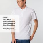 Рубашка поло мужская Spring 210, бежевая 4