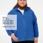 Куртка мужская North 300, ярко-синяя (royal) 10