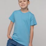 Футболка детская T-Bolka Kids, голубая 5