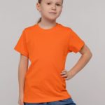 Футболка детская T-Bolka Kids, оранжевая 5