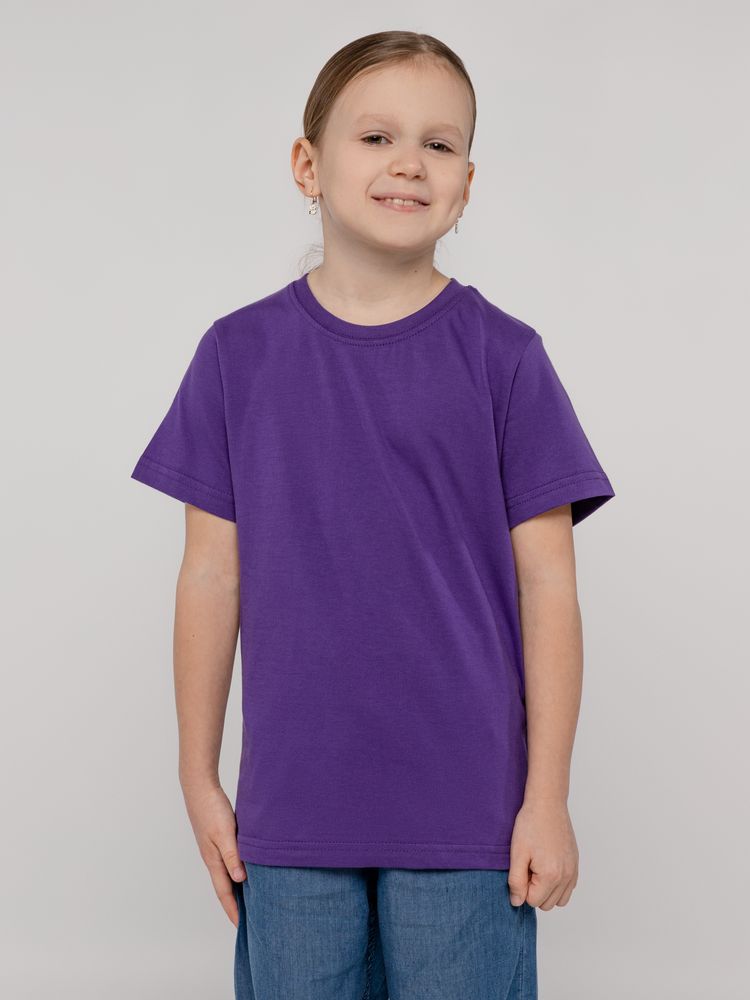 Футболка детская T-Bolka Kids, фиолетовая 5
