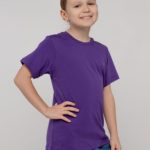 Футболка детская T-Bolka Kids, фиолетовая 6