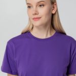 Футболка унисекс T-bolka 140, фиолетовая 8