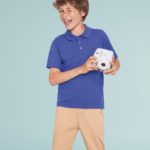 Рубашка поло детская Summer II Kids 170, ярко-синяя 5