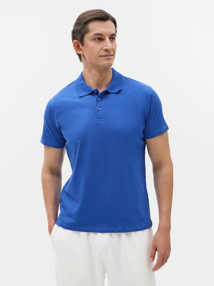 Рубашка поло мужская Prescott Men 170, ярко-синяя (royal) 5