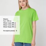 Футболка унисекс T-Bolka 160, зеленое яблоко 8