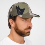 Бейсболка Buffalo, зеленый камуфляж 6