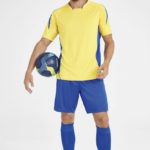 Футболка спортивная Maracana 140, зеленая с белым 4