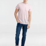 Футболка мужская Regent Fit 150, розовый меланж 3