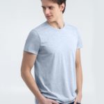 Футболка мужская Regent Fit 150, голубой меланж 2
