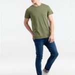 Футболка мужская Regent Fit 150, меланж хаки 3