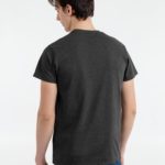 Футболка мужская Regent Fit 150, черный меланж 3
