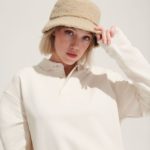 Панама Bucket двусторонняя утепленная, хаки с бежевым 7