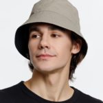 Панама Nylon двусторонняя, черная с хаки 3