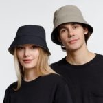Панама Nylon двусторонняя, черная с хаки 7
